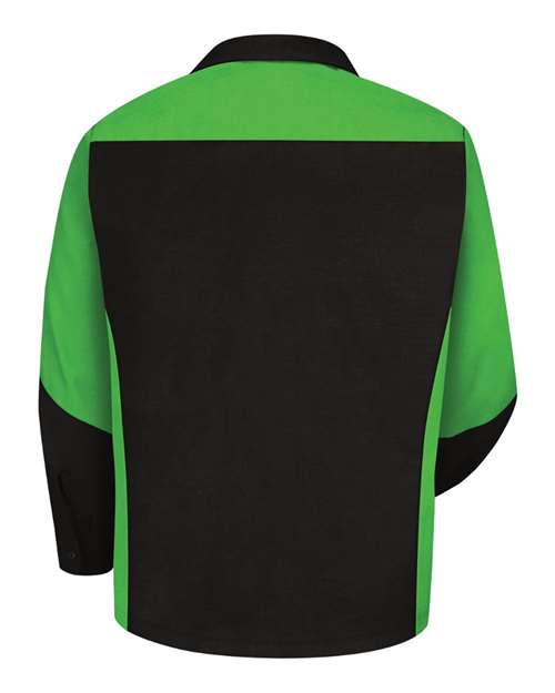 Long Sleeve Automotive Crew Shirt - Tall Sizes | USA Decoration