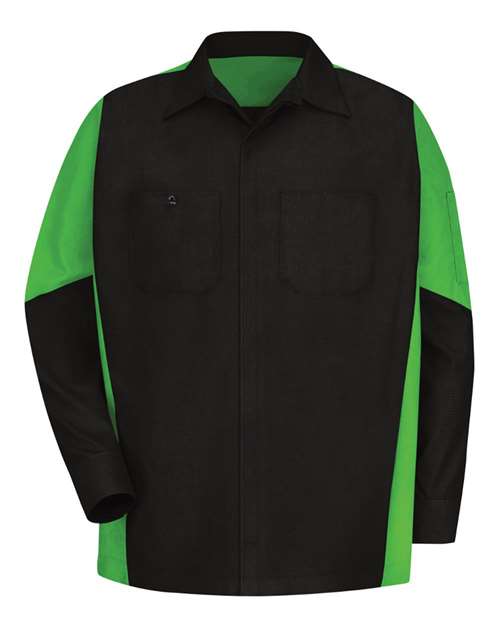 Long Sleeve Automotive Crew Shirt - Tall Sizes | USA Decoration