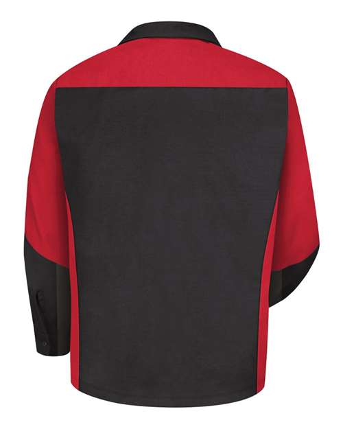 Long Sleeve Automotive Crew Shirt - Tall Sizes | USA Decoration