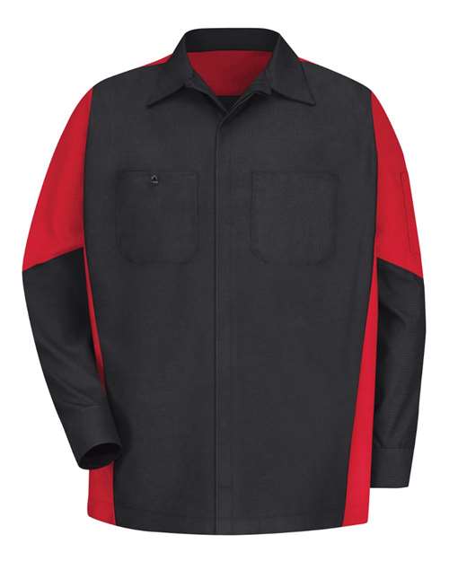 Long Sleeve Automotive Crew Shirt - Tall Sizes | USA Decoration
