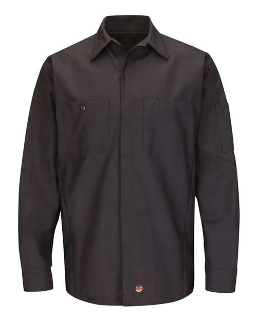 Long Sleeve Automotive Crew Shirt - Tall Sizes | USA Decoration