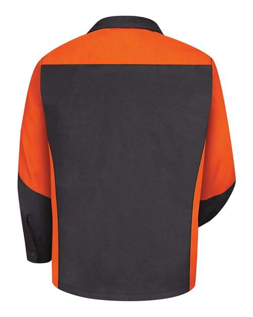 Long Sleeve Automotive Crew Shirt - Tall Sizes | USA Decoration
