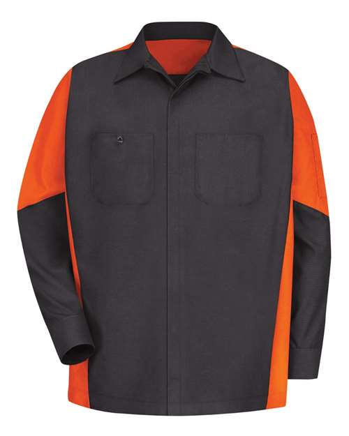 Long Sleeve Automotive Crew Shirt - Tall Sizes | USA Decoration