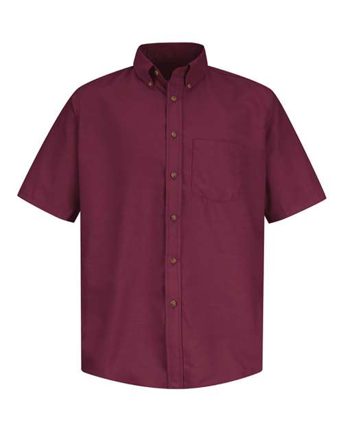Poplin Short Sleeve Dress Shirt - Tall Sizes | USA Decoration