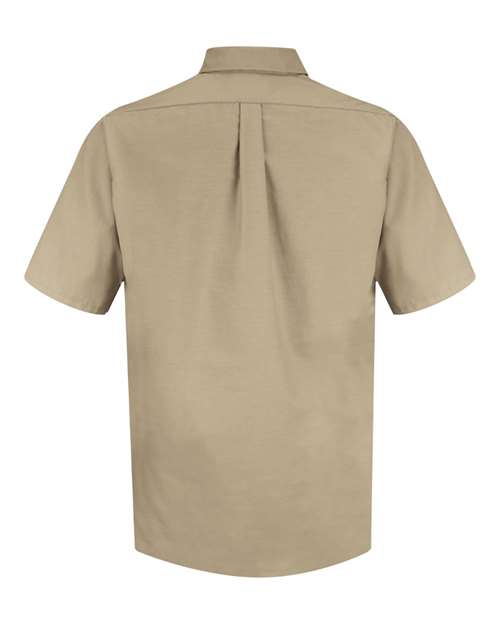 Poplin Short Sleeve Dress Shirt - Tall Sizes | USA Decoration