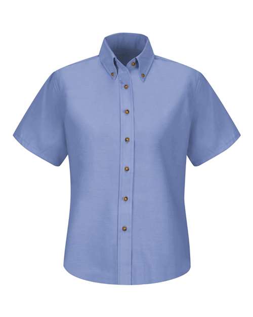 Women's Poplin Dress Shirt - Extended Sizes | USA Decoration