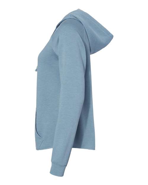 Women's California Wave Wash Full-Zip Hooded Sweatshirt | USA Decoration