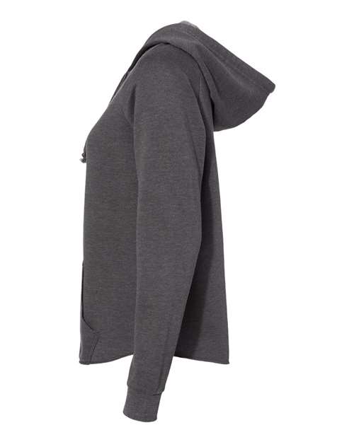 Women's California Wave Wash Full-Zip Hooded Sweatshirt | USA Decoration