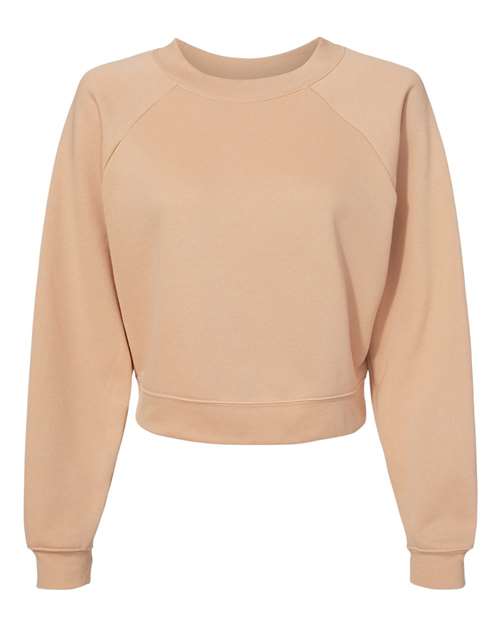 Women's Raglan Pullover Fleece | USA Decoration