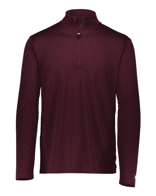 Striated Quarter-Zip Pullover | USA Decoration