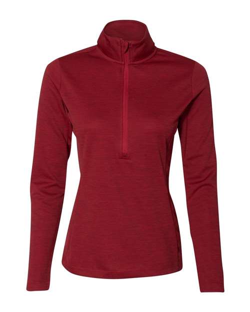 Women's Striated Quarter-Zip Pullover | USA Decoration