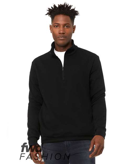 FWD Fashion Quarter-Zip Pullover Fleece | USA Decoration
