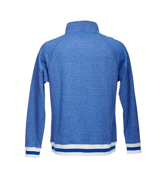 Peppered Fleece Quarter-Zip Sweatshirt | USA Decoration