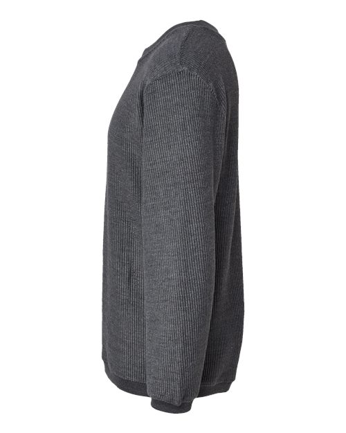 Corded Crewneck Pullover | USA Decoration
