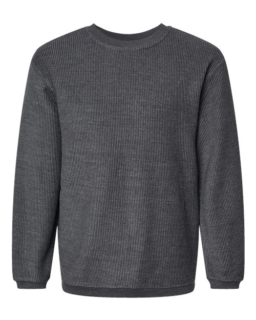 Corded Crewneck Pullover | USA Decoration