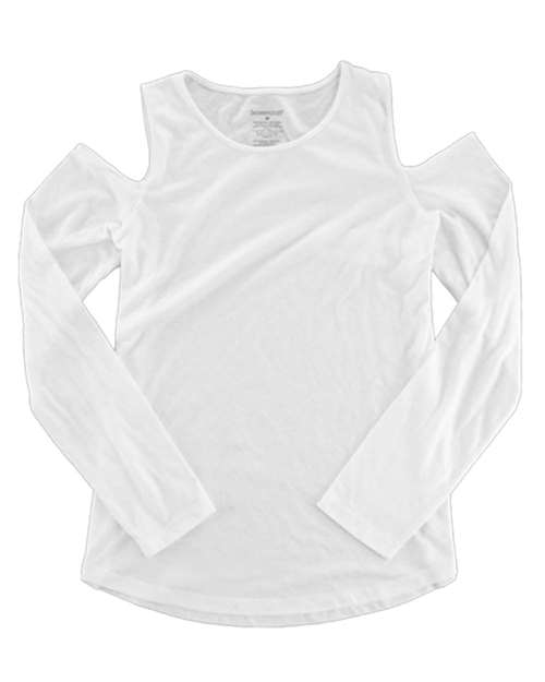 Women's Cold Shoulder Long Sleeve T-Shirt | USA Decoration