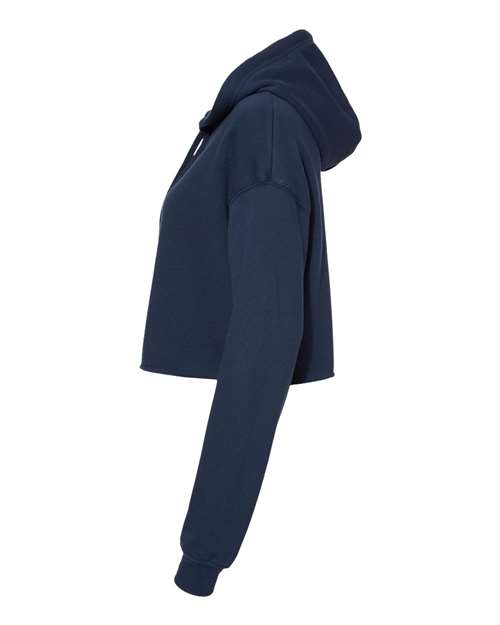 Women's Crop Fleece Hoodie | USA Decoration