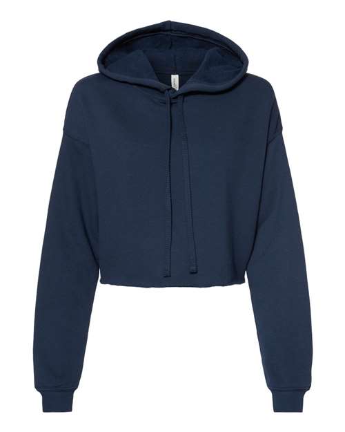 Women's Crop Fleece Hoodie | USA Decoration
