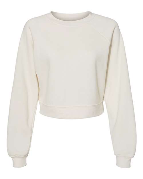 Women's Raglan Pullover Fleece | USA Decoration