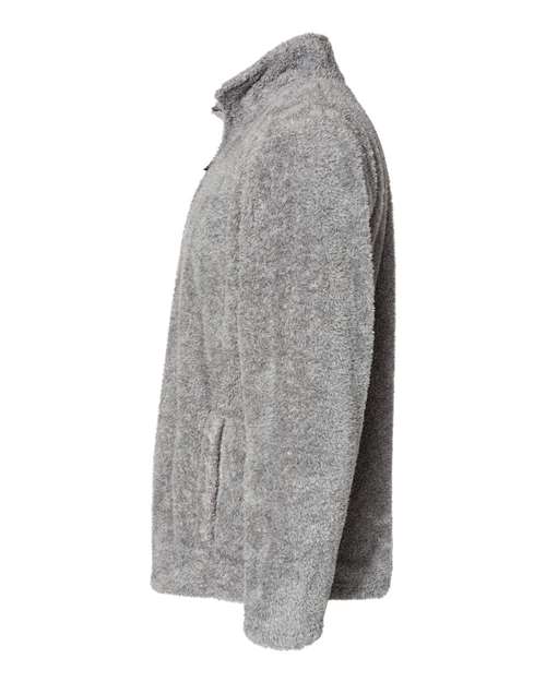 Boundary Shag Frosty Sherpa Quarter-Zip Pullover | USA Decoration