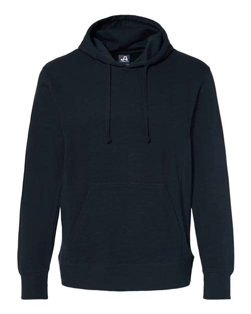 Ripple Fleece Hooded Sweatshirt | USA Decoration