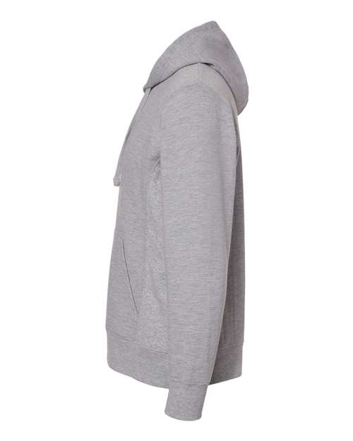 Ripple Fleece Hooded Sweatshirt | USA Decoration