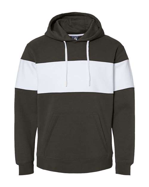 Varsity Fleece Colorblocked Hooded Sweatshirt | USA Decoration