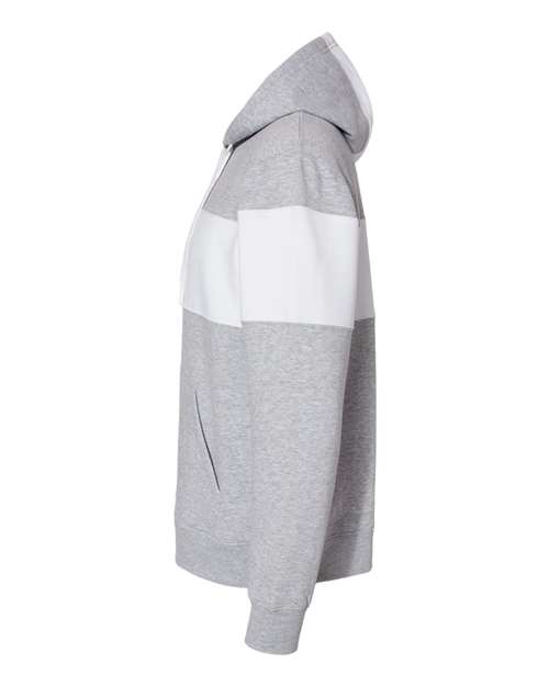 Varsity Fleece Colorblocked Hooded Sweatshirt | USA Decoration