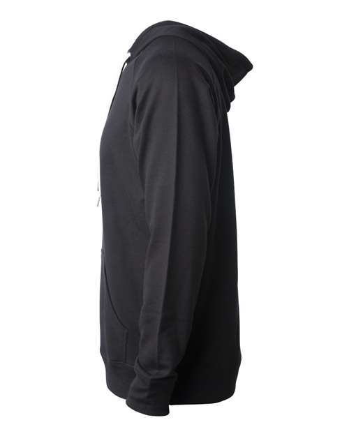 Icon Lightweight Loopback Terry Hooded Sweatshirt | USA Decoration