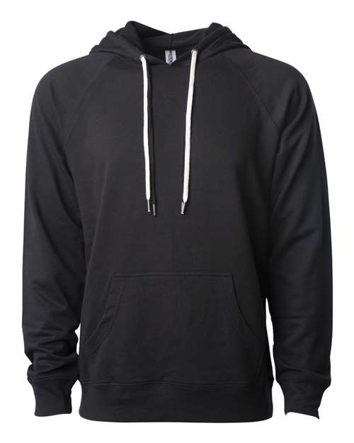 Icon Lightweight Loopback Terry Hooded Sweatshirt | USA Decoration