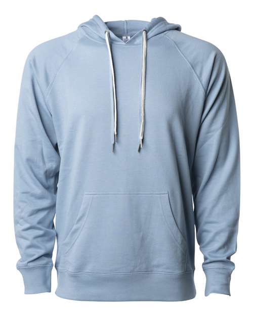 Icon Lightweight Loopback Terry Hooded Sweatshirt | USA Decoration