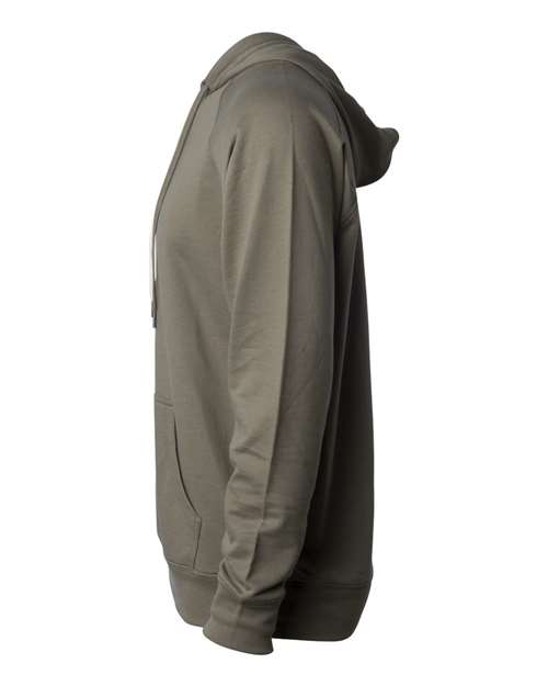 Icon Lightweight Loopback Terry Hooded Sweatshirt | USA Decoration