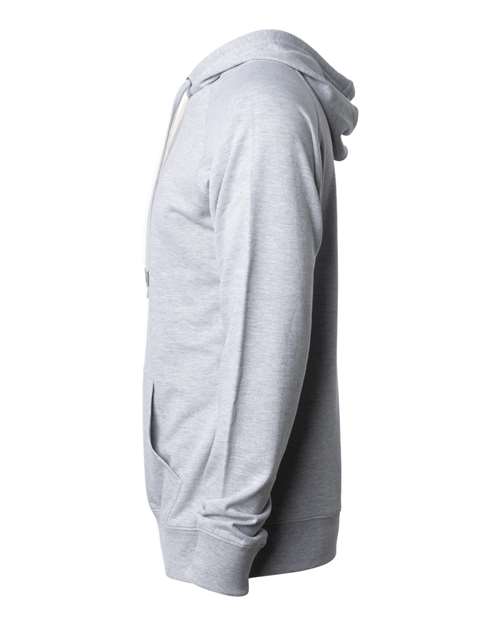 Icon Lightweight Loopback Terry Hooded Sweatshirt | USA Decoration