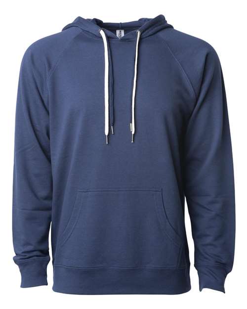 Icon Lightweight Loopback Terry Hooded Sweatshirt | USA Decoration