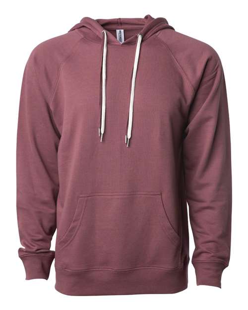 Icon Lightweight Loopback Terry Hooded Sweatshirt | USA Decoration