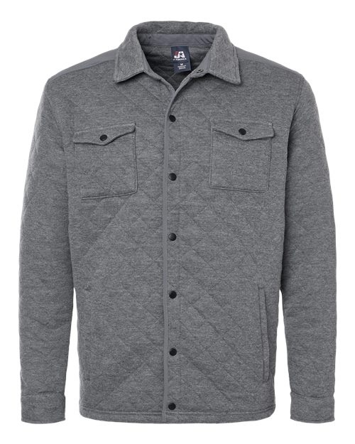 Quilted Jersey Shirt Jacket | USA Decoration