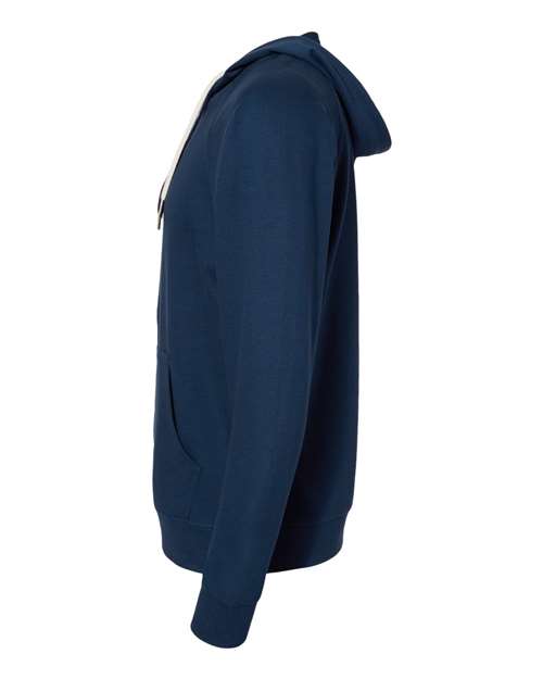 Icon Lightweight Loopback Terry Full-Zip Hooded Sweatshirt | USA Decoration
