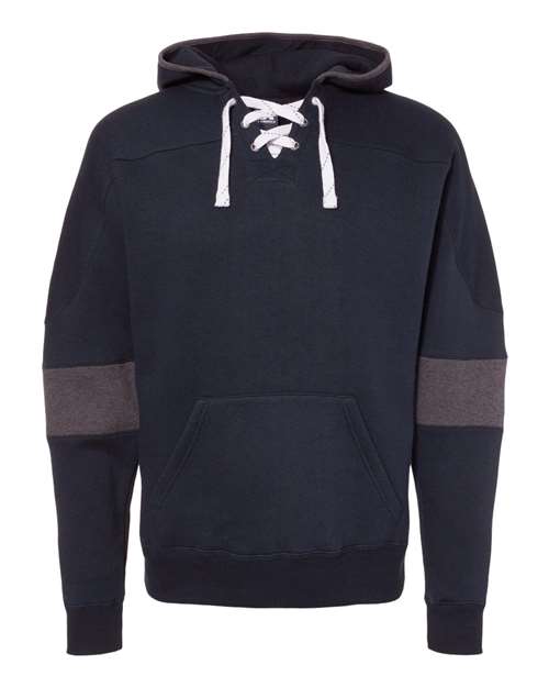 Sport Lace Colorblocked Fleece Hooded Sweatshirt | USA Decoration