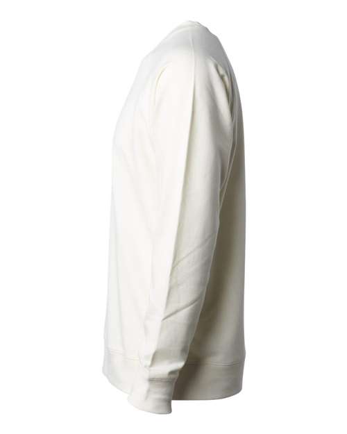 Icon Lightweight Loopback Terry Crewneck Sweatshirt | USA Decoration
