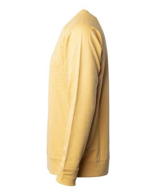 Icon Lightweight Loopback Terry Crewneck Sweatshirt | USA Decoration