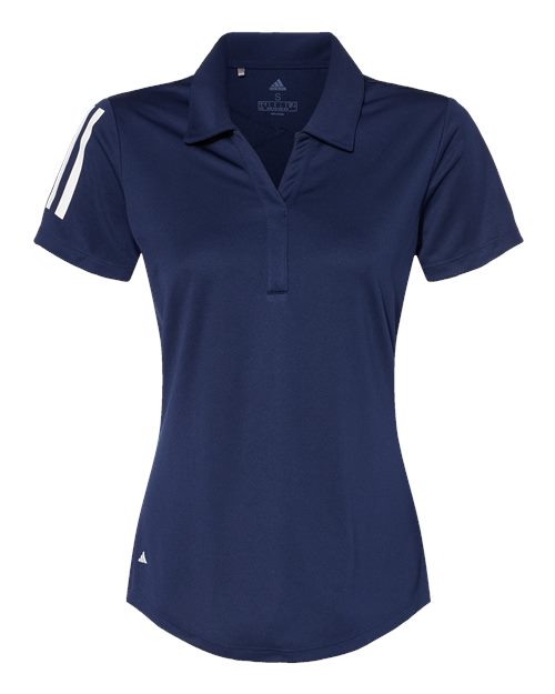 Women's Floating 3-Stripes Polo | USA Decoration