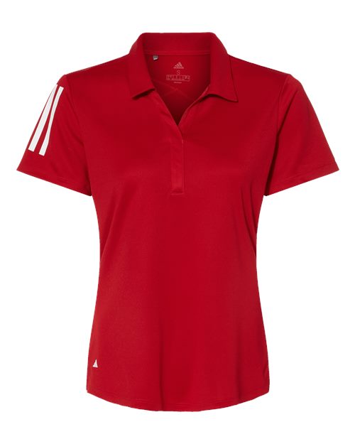 Women's Floating 3-Stripes Polo | USA Decoration