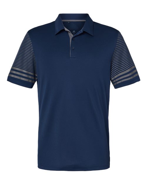 Striped Sleeve Polo | USA Decoration