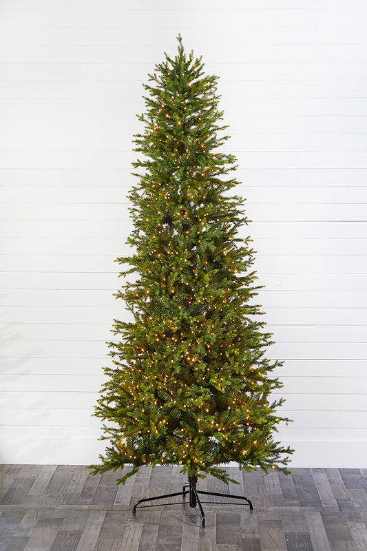 9 Foot Slim Southern Fir LED Christmas Tree with 1500 3mm Lights
