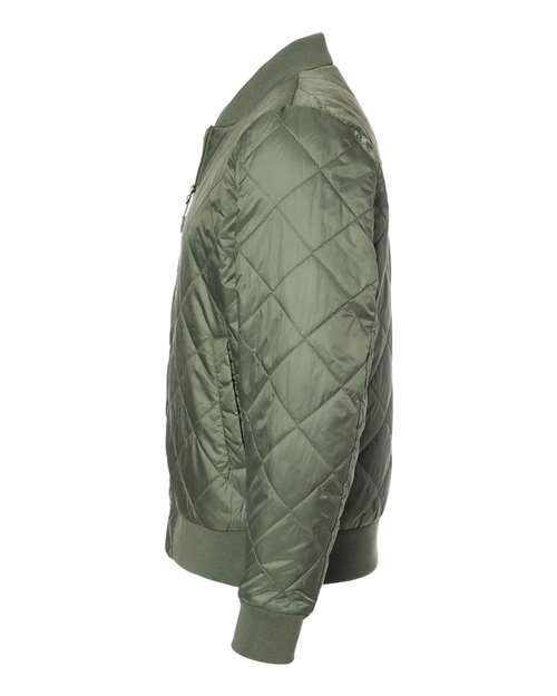 HeatLast™ Quilted Packable Bomber Jacket | Wind & Water Resistant | USA Decoration
