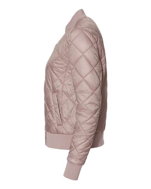 Women's HeatLast™ Quilted Packable Bomber | USA Decoration