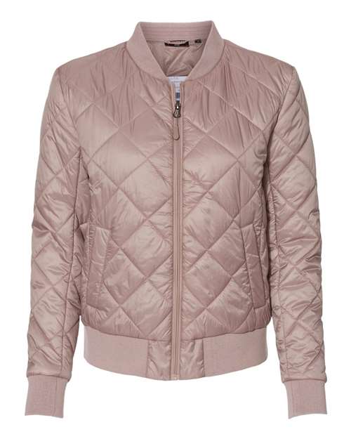 Women's HeatLast™ Quilted Packable Bomber | USA Decoration