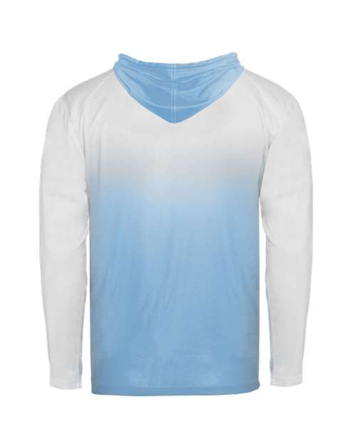 Youth Ombre Long Sleeve Hooded T-Shirt | USA Decoration
