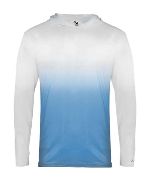 Youth Ombre Long Sleeve Hooded T-Shirt | USA Decoration