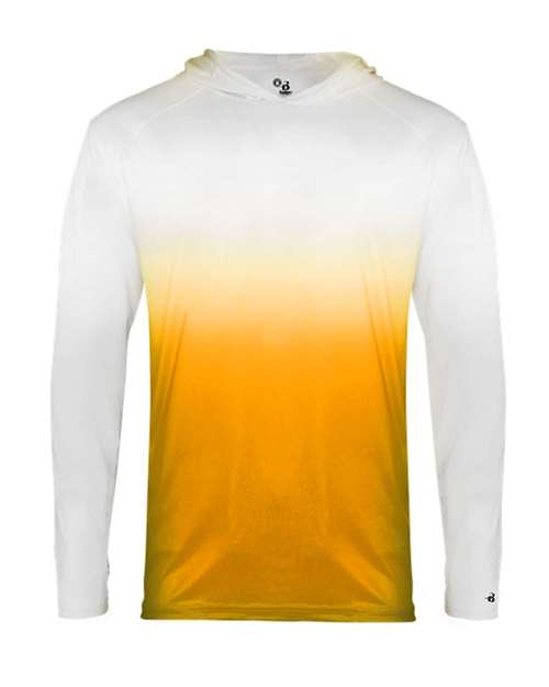 Youth Ombre Long Sleeve Hooded T-Shirt | USA Decoration